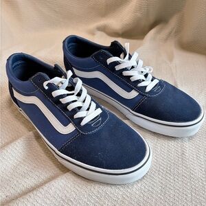 Vans Ward Old Skool Men's Blue and White Sneakers